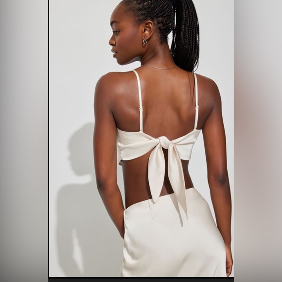 NWT. Size S. Garage Handkerchief Tie Cami Top - Picture 2 of 7